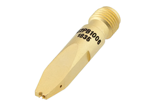 RF Coaxial GS Probe, 800 Micron Pitch, Up to 40 GHz, Cable Mount, 2.92mm Interface