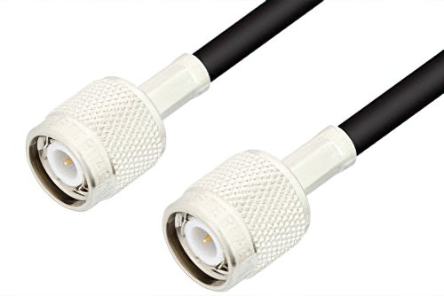 TNC Male to TNC Male Cable Using RG58 Coax, RoHS