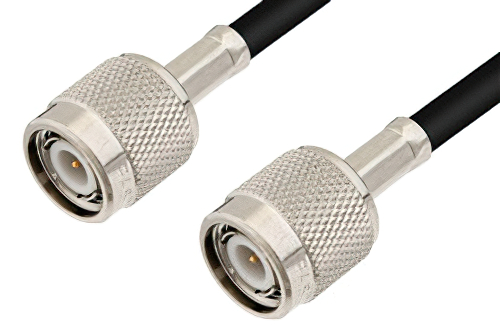 TNC Male to TNC Male Cable Using 93 Ohm RG62 Coax