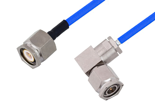 TNC Male to TNC Male Right Angle Cable Using PE-141FLEX Coax, RoHS