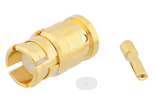 SMP Female Connector Solder Attachment for .086 Microporous