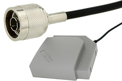 Panel Antenna Operates From 2.3 GHz to 2.5 GHz With a Nominal 9 dBi Gain N Male Input Connector on 1 ft. of RG58