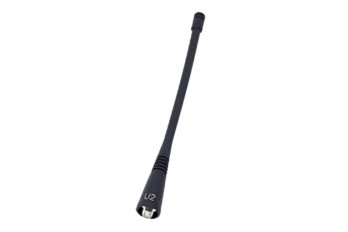 Whip Antenna Operates From 420 MHz to 450 MHz With a Typical 0 dBi Gain SMA Female Input Connector IP67 Rated