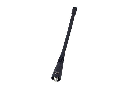 Whip Antenna Operates From 470 MHz to 512 MHz With a Typical 0 dBi Gain SMA Female Input Connector IP67 Rated