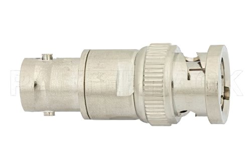 1 Watt Feed-Thru Load Up to 1,000 MHz with BNC Male to Female Nickel Plated Brass