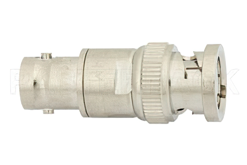1 Watt Feed-Thru Load Up to 1,000 MHz with 75 Ohm BNC Male to Female Nickel Plated Brass