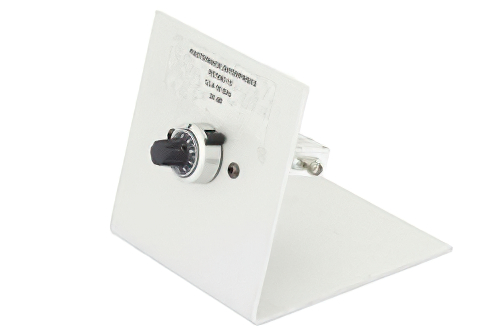 0 to 30 dB Rotary Continuously Variable Attenuator, SMA Female To SMA Female Rated To 5 Watts From 12.4 GHz To 18 GHz