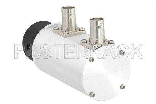0 to 70 dB Rotary Step Attenuator, BNC Female to BNC Female With 10 dB Step Rated to 2 Watts Up to 2.2 GHz