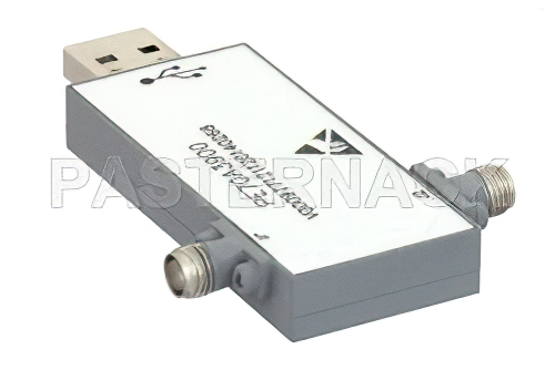 30 dB Programmable USB Controlled Attenuator, SMA Female to SMA Female, 1 dB Steps From 100 MHz to 18 GHz