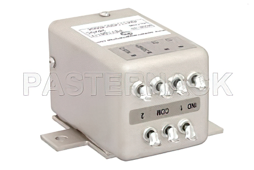 Transfer Electromechanical Relay Latching Switch, DC to 26.5 GHz, 20W, 28V Indicators, TTL, Self Cut Off, Diodes, SMA