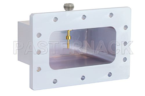 WR-430 CPR-430F Flange to N Female Waveguide to Coax Adapter Operating from 1.7 GHz to 2.6 GHz