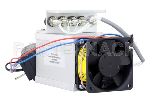 Heat Sink with Fan for RF Power Amplifier PE15A5024, PE15A5025 and PE15A5027