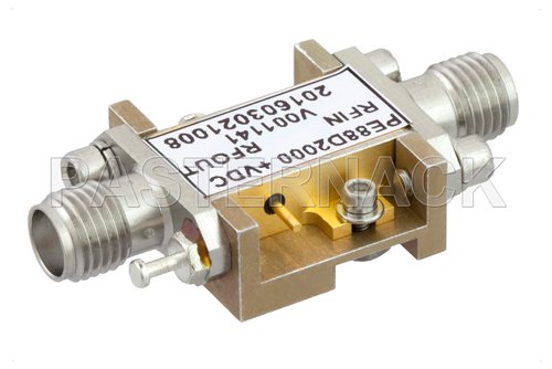 Frequency Divider, Divide by 2 Prescaler Module, 500 MHz to 18 GHz, Field Replaceable SMA