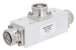 Low Loss 13 dB 7/16 DIN Unequal Tapper Optimized For Mobile Networks From 380 MHz to 6 GHz Rated To 300 Watts