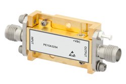 3 dB NF 20 dBm P1dB 30 MHz to 20 GHz Low Noise Broadband Amplifier 15 dB Gain SMA