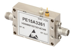 3.5 dB NF 13.5 dBm P1dB 26.5 GHz to 40 GHz Low Noise Broadband Amplifier 22 dB Gain 22 dBm IP3 2.92mm