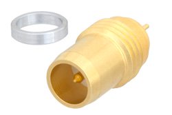 BMA Plug Slide-On Hermetically Sealed Thread-In Mount, With Extended Contact
