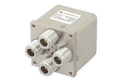Transfer Electromechanical Relay Switch DC to 12.4 GHz, N, 50 Watts, 12V Control with Failsafe
