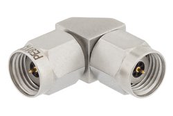 2.4mm Male to 2.4mm Male Right Angle Adapter