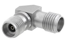 2.92mm Female to 2.92mm Female Right Angle Adapter