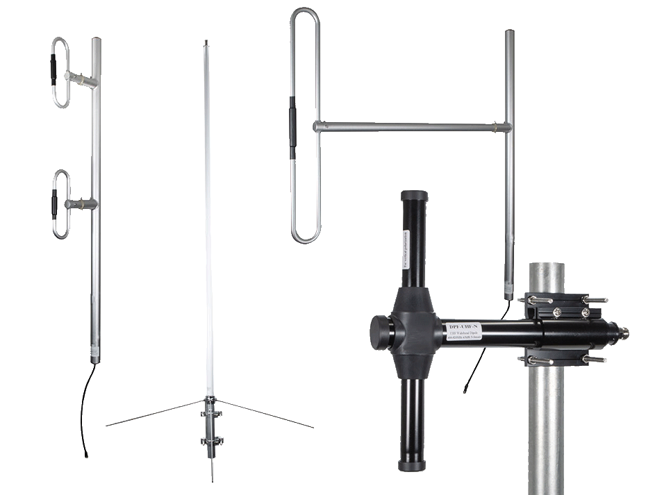 New VHF / UHF Exposed Dipoles, Dipole Arrays, and Collinear Antennas