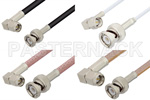 SMA Male Right Angle to BNC Male Cable Assemblies