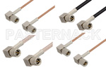 10-32 Male Right Angle to 10-32 Male Right Angle Cable Assemblies
