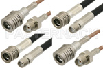 QMA Male to SMA Female Cable Assemblies