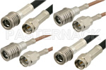 QMA Male to SMA Male Cable Assemblies