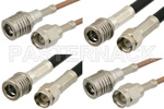 SMA Male to QMA Male Cable Assemblies