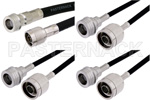 QN Male to Type N Male Cable Assemblies