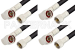 Type N Male Right Angle to UHF Male Cable Assemblies