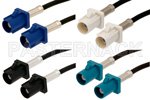 FAKRA Plug to FAKRA Plug Cable Assemblies