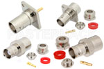 BNC Female Straight Connectors