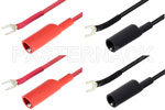 Spade Lug to Alligator Clip Patch Cords