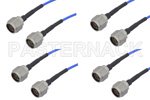 N Male To N Male Connector RF Test Cables