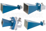 12.4 GHz to 18.0 GHz WR62 Standard Gain Horn Antennas