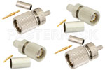 75 Ohm 1.6-5.6 Plug Straight Connectors
