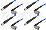 SMA Male to TNC Male Right Angle 18 GHz Cables
