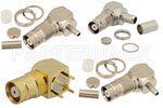 75 Ohm 1.6-5.6 Jack Right Angle Connectors