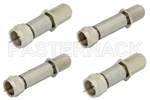 F 75 Ohm DC Bias Attenuators