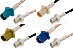 SMA Female to FAKRA Plug Cable Assemblies