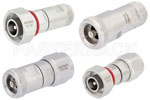 Type N to 4.1/9.5 Mini DIN Adapters