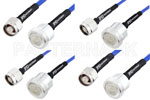 Type N Male to 7/16 DIN Female Cable Assemblies