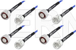 4.1/9.5 Mini DIN Male to 4.1/9.5 Mini DIN Female Cable Assemblies