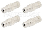 BNC to RCA 75 Ohm Adapters Standard Polarity