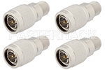 Type F 75 Ohm to TNC 75 Ohm Adapters Standard Polarity