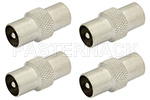 PAL 75 Ohm to PAL 75 Ohm Adapters Standard Polarity