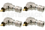 75 Ohm RCA Male Right Angle Connectors