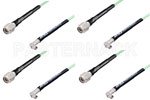 SMA Male Right Angle to TNC Male Cable Assemblies